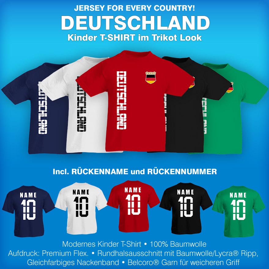 Deutschland Kinder T-Shirt